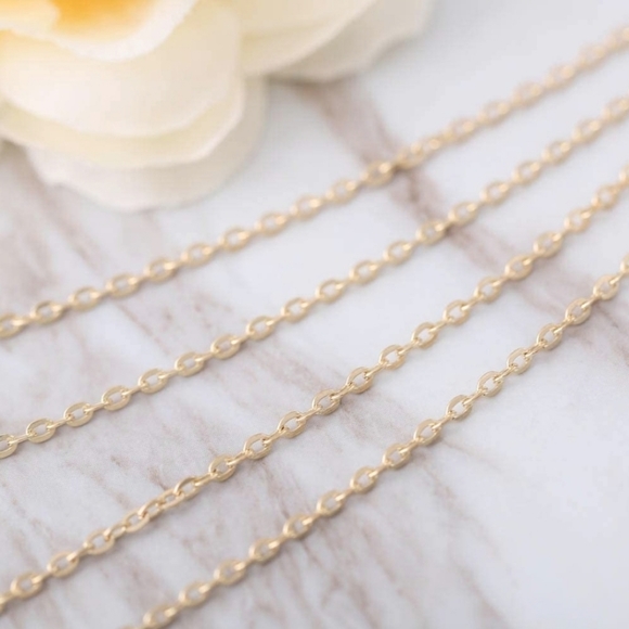 BOHO MULTILAYERED GOLD NECKLACE - Picture 4 of 7